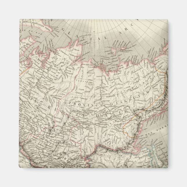 Imán Siberie, Russie d'Asie - Rusia y Siberia (Frente)