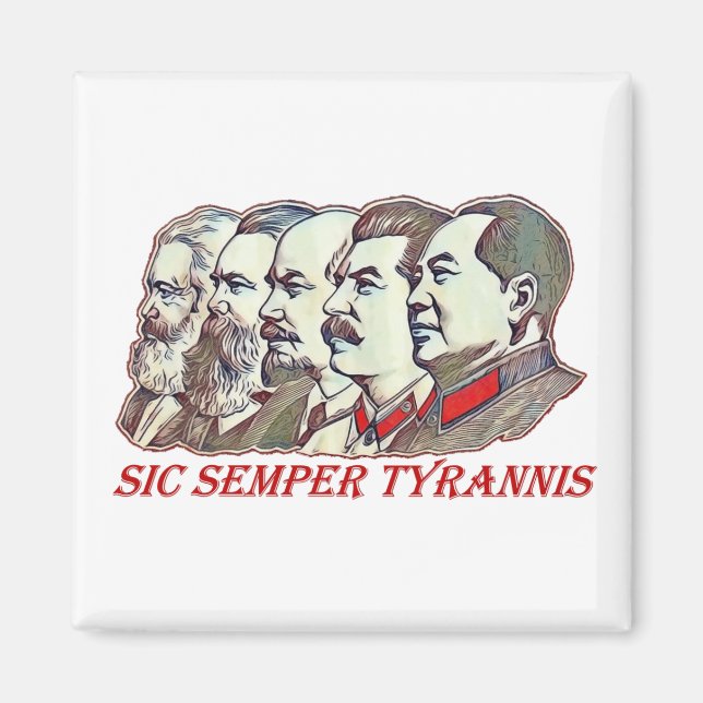 Imán Sic Semper Tyrannis (Frente)