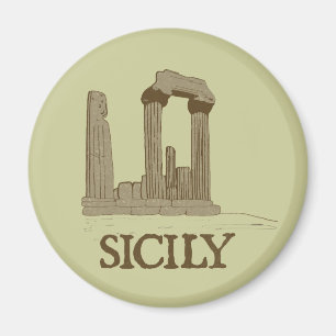Imán Sicilia Antigua Ruinas de Agrigento