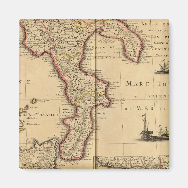 Imán Sicilia Italia (Frente)