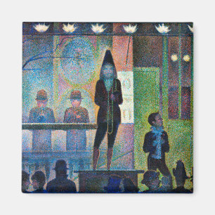 Imán Sideshow del circo, Seurat