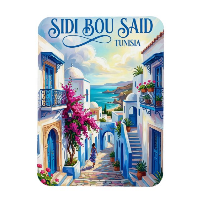 Imán Sidi Bou Said Túnez (Vertical)