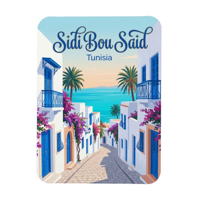 Imán Sidi Bou Said Túnez (Vertical)