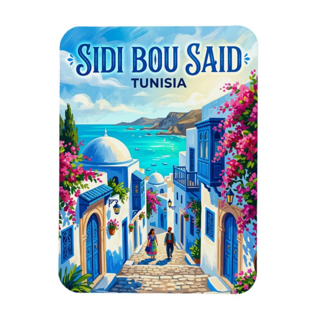 Imán Sidi Bou Said Túnez (Vertical)