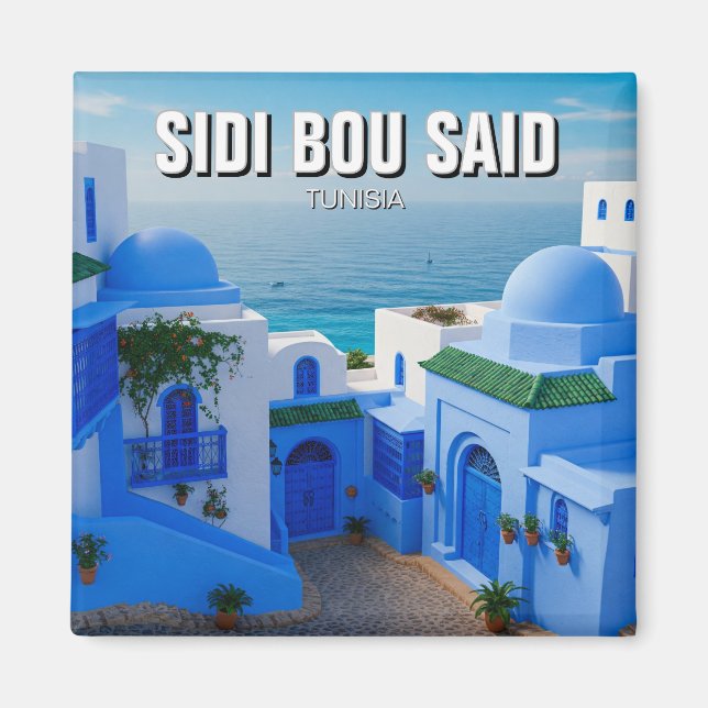 Imán Sidi Bou Said Tunisia Travel (Frente)