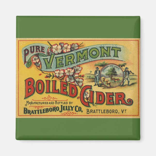 Imán Sidra Hervida Jelly Brattleboro Vermont (Frente)