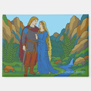 Imán Siegfried y Kriemhild