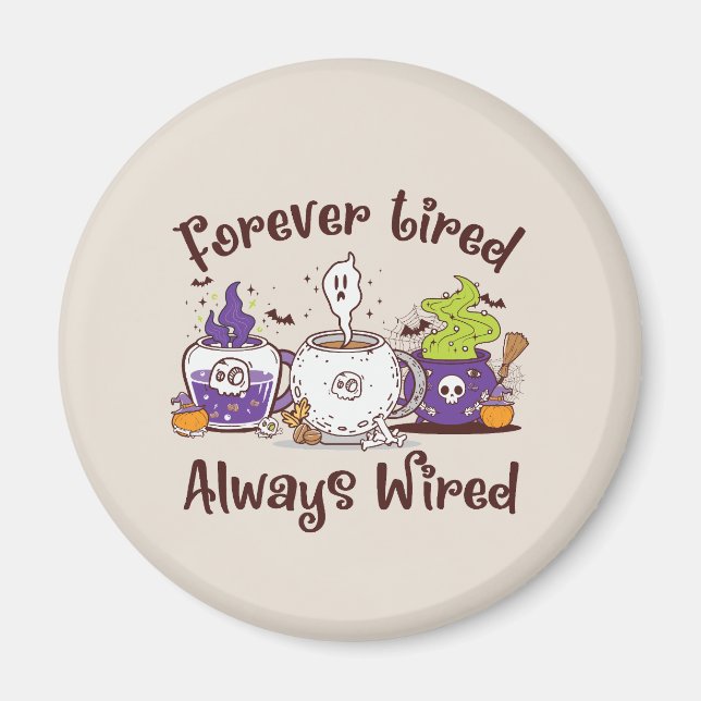 Imán Siempre Cansado, Siempre Con Cable (Frente)