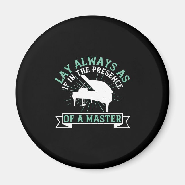 Imán Siempre Como Si Estuviera Presente Un Maestro (Frente)