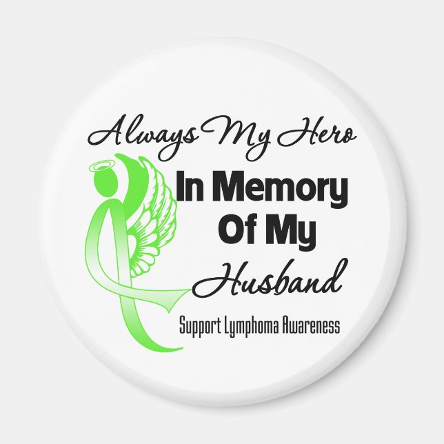 Imán Siempre mi héroe en el esposo de la memoria - Linf (Frente)