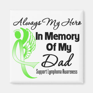 Imán Siempre Mi Héroe En Memoria Papá - Linfoma