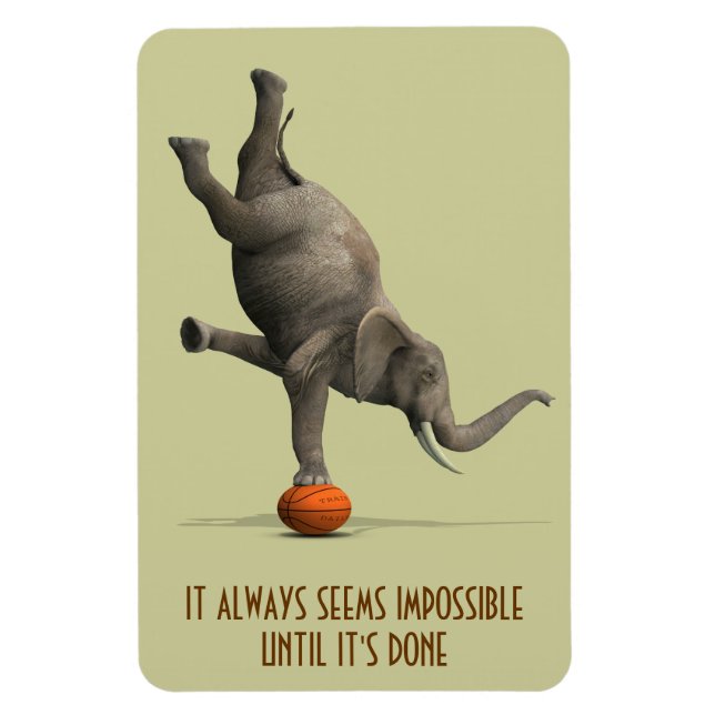 Imán Siempre parece imposible hasta que se hace (Vertical)