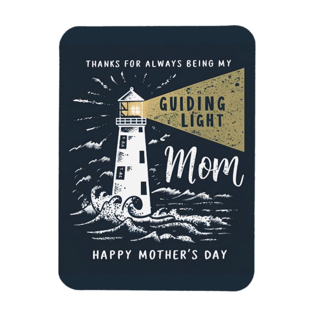 Imán Siempre siendo mi luz guía - Tarjeta magnética del (Vertical)