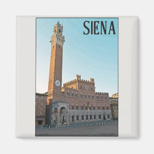 Imán Siena - mañana de Palazzo Pubblico