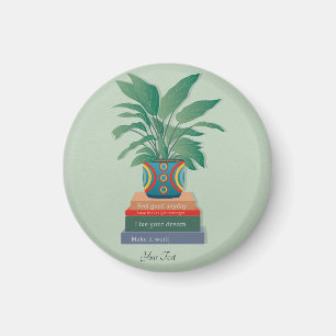 Imán Siéntete bien cualquier día arte Inspirador de pal