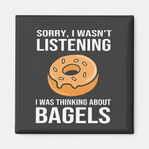 Imán Siento haber pensado en Bagels Jewish Hanukkah