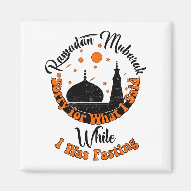 Imán Siento lo que dije mientras ayunaba en ramadan (Frente)