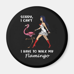 Imán Siento No Poder Caminar Mi Pájaro Flamingo