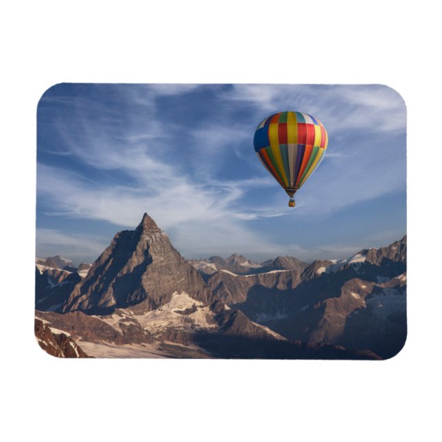 Imán Sierra | Alpes suizos en globo aerostático (Horizontal)