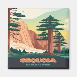 Imán Sierra de los Árboles del Parque Nacional Sequoia