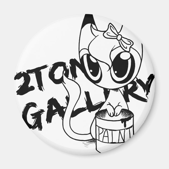 Imán Sierra gatita (Frente)