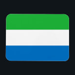Imán Sierra Leone Flag<br><div class="desc">Patriotic flag of Sierra Leone.</div>