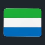 Imán Sierra Leone Flag<br><div class="desc">Patriotic flag of Sierra Leone.</div>