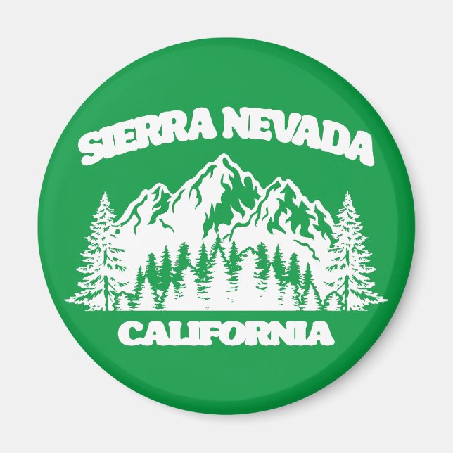 Imán Sierra Nevada California (Frente)