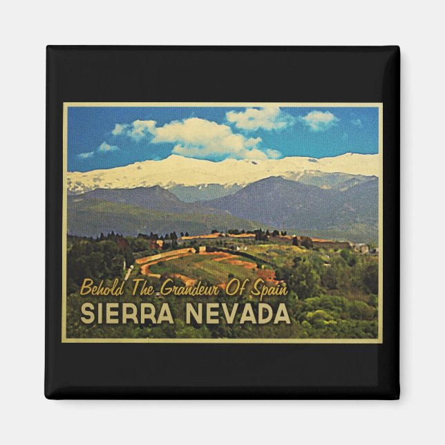 Imán Sierra Nevada España (Frente)