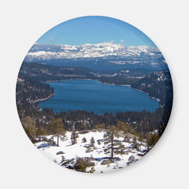 Imán Sierras Altas del Lago Donner (Frente)