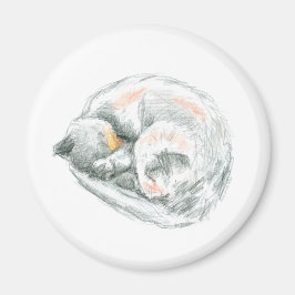 Imán Siesta de Gato