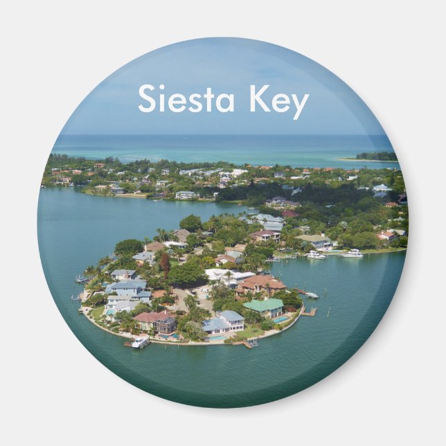 Imán Siesta Key, Florida (Frente)