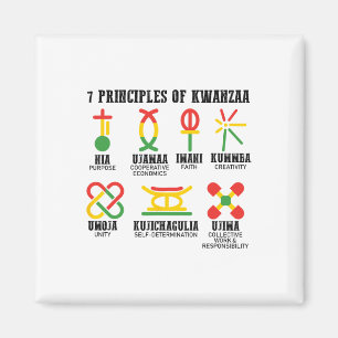 Imán Siete Principios De Kwanzaa Orgullosos Africanos