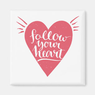 Imán Siga su corazón