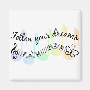Imán Siga sus sueños