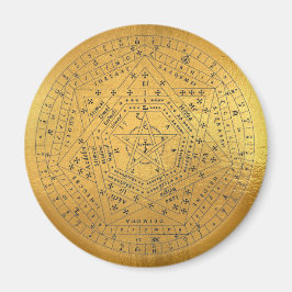 Imán Sigillum Dei Sello de Dios Angélico John Dee Diagr