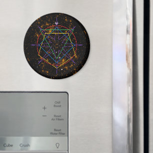 Imán Sigilo de Geometría Sagrada