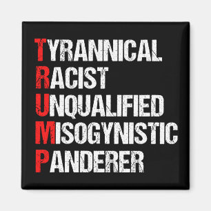 Imán Siglas divertidas del triunfo anti