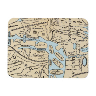 IMÁN SIGLO II DEL MAPA MUNDIAL