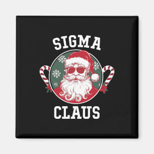 Imán Sigma Claus Santa Divertido Navidad Rizz Hombre Th