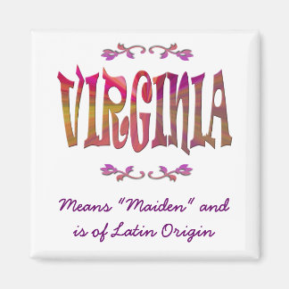 Imán Significado de Virginia Magnet
