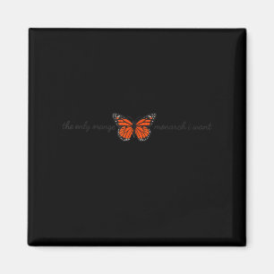 Imán Significativo La única mariposa monarca naranja qu