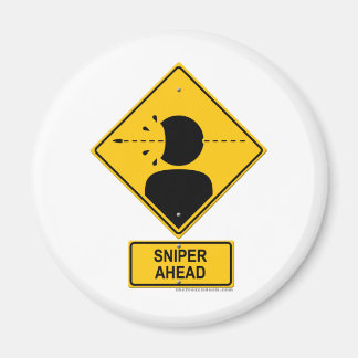 Imán Signo de advertencia de la parte superior del para