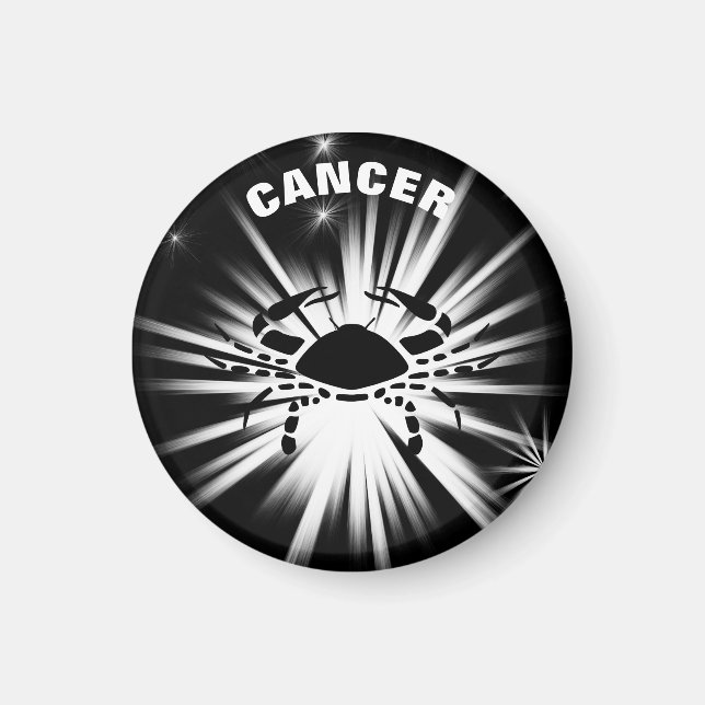 Imán Signo de cáncer (Frente)