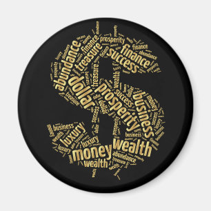 Imán Signo de dólar
