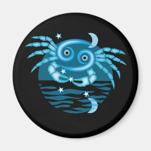 Imán Signo de estrella zodiaca - Símbolo de cáncer