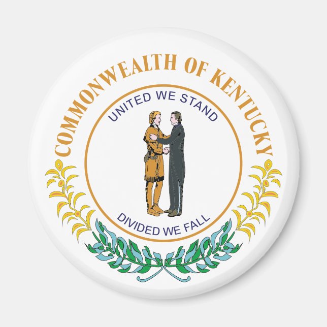 Imán Signo de Kentucky (Frente)