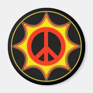 IMÁN SIGNO DE LA PAZ DEL SOL