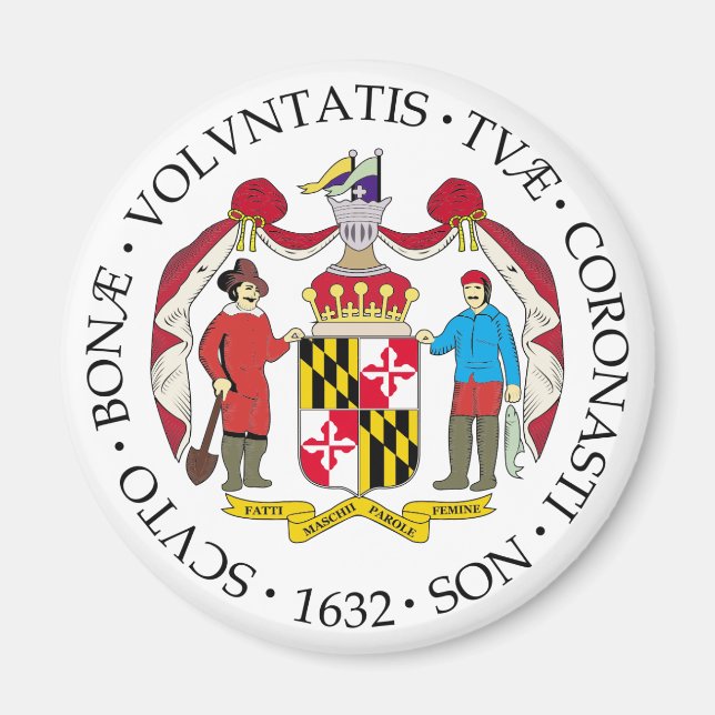 Imán Signo de Maryland (Frente)