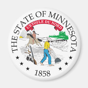 Imán Signo de Minnesota